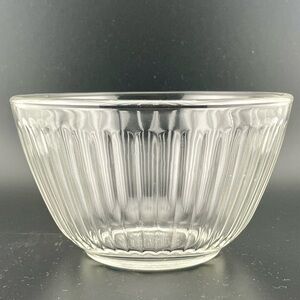 Vintage, Clear, Ribbed, 7401-5S, 3-Cup Glass Bowl by Pyrex